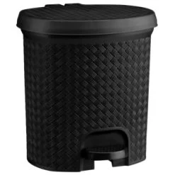 B&M Knit Peddle Bin - Black